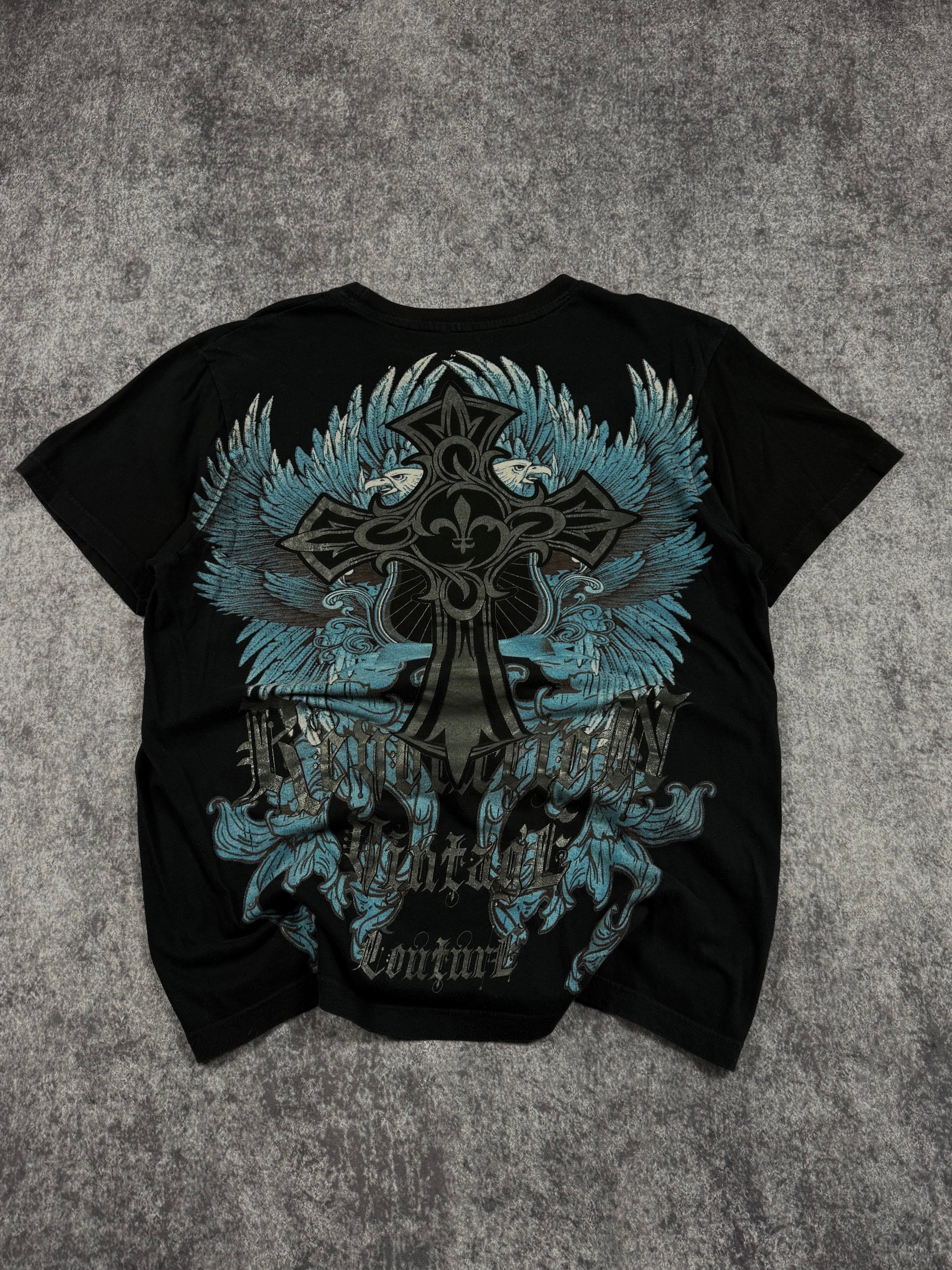 (rare) 2000s couture shirt (L)
