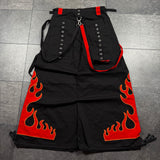 NWT 2000s Tripp NYC x Dark Street Flame Pants
