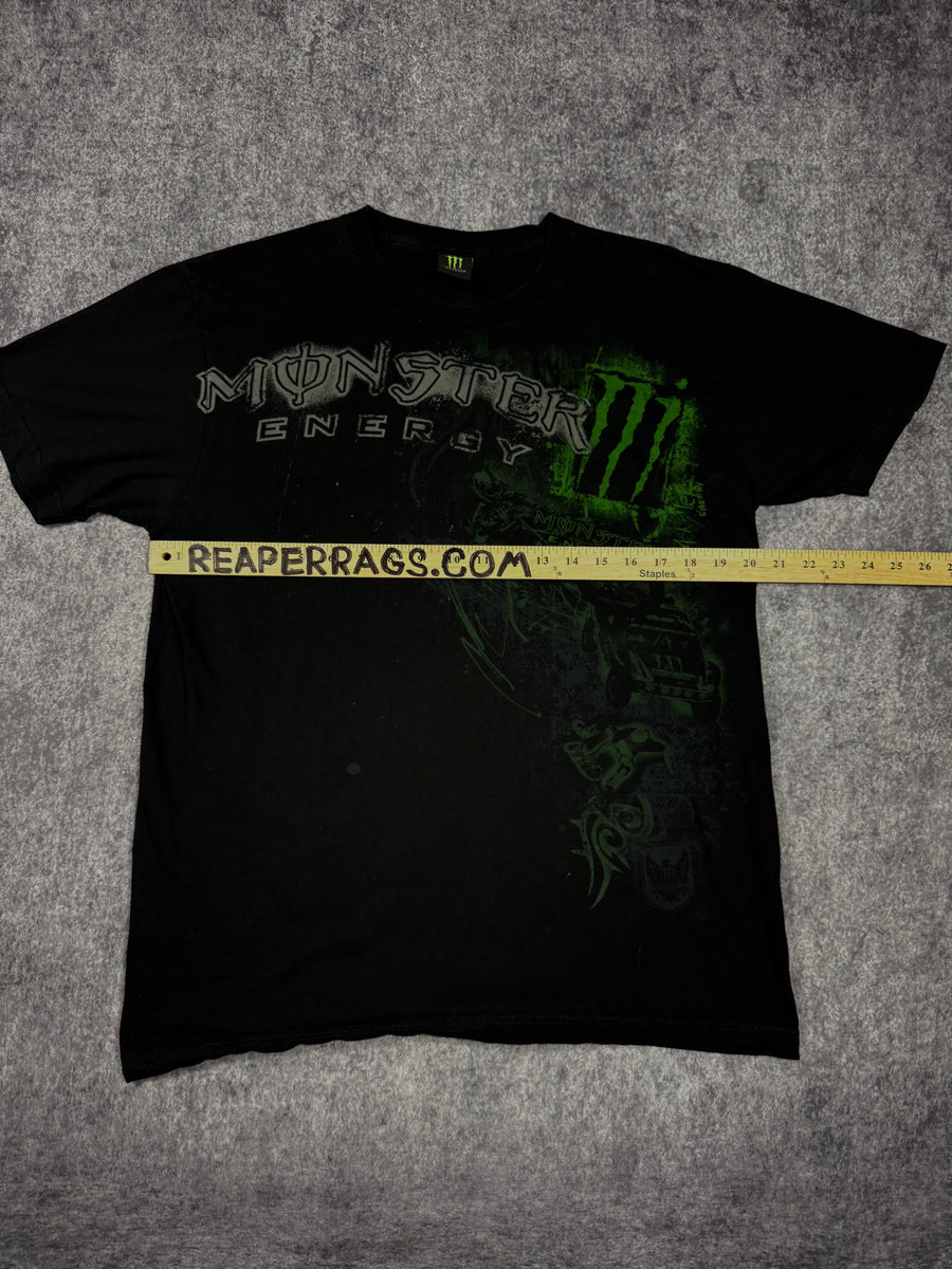 (rare) 2000s monster energy shirt (M)