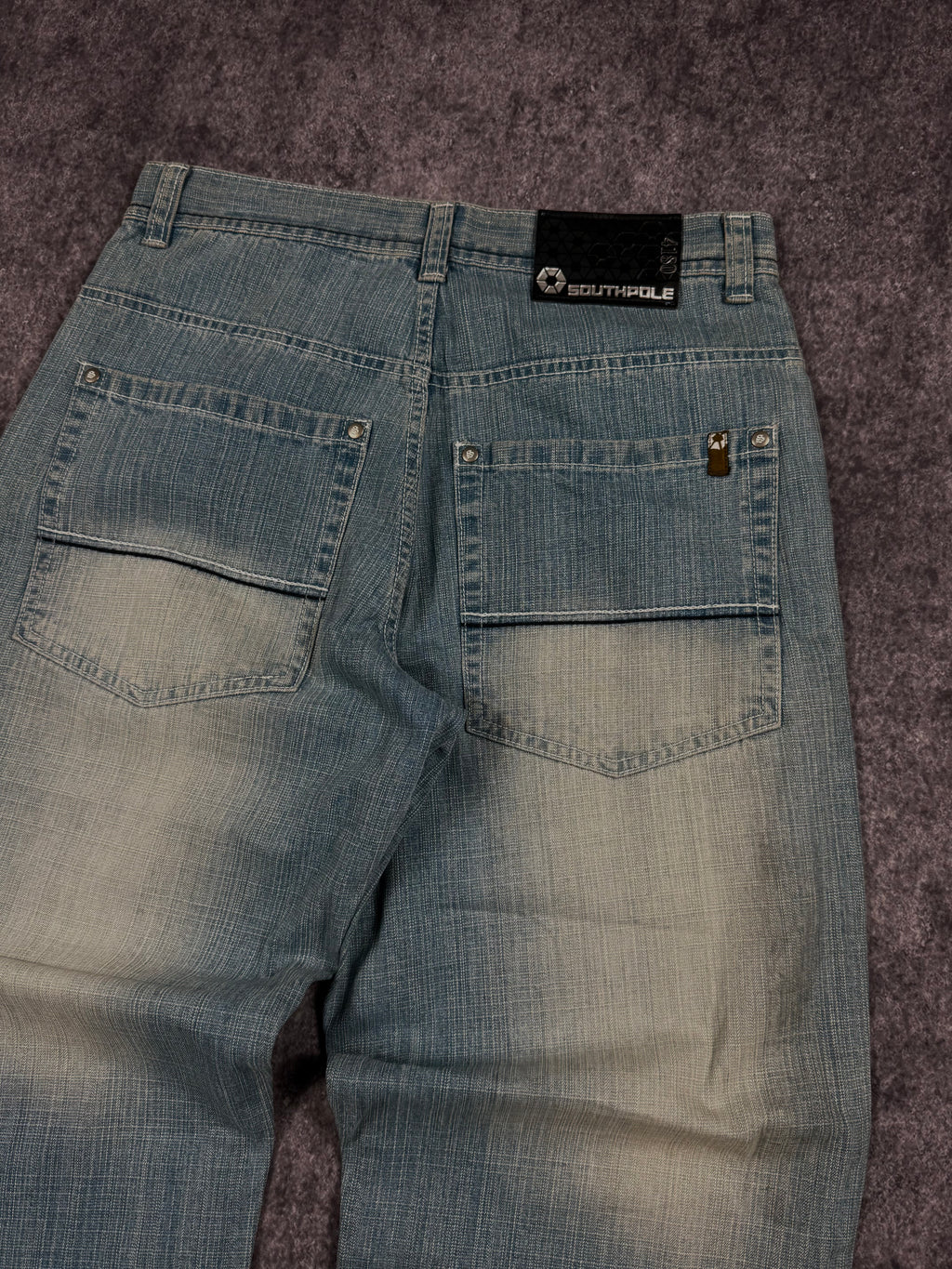 (rare) 2000s southpole brown tab jeans (32x29)