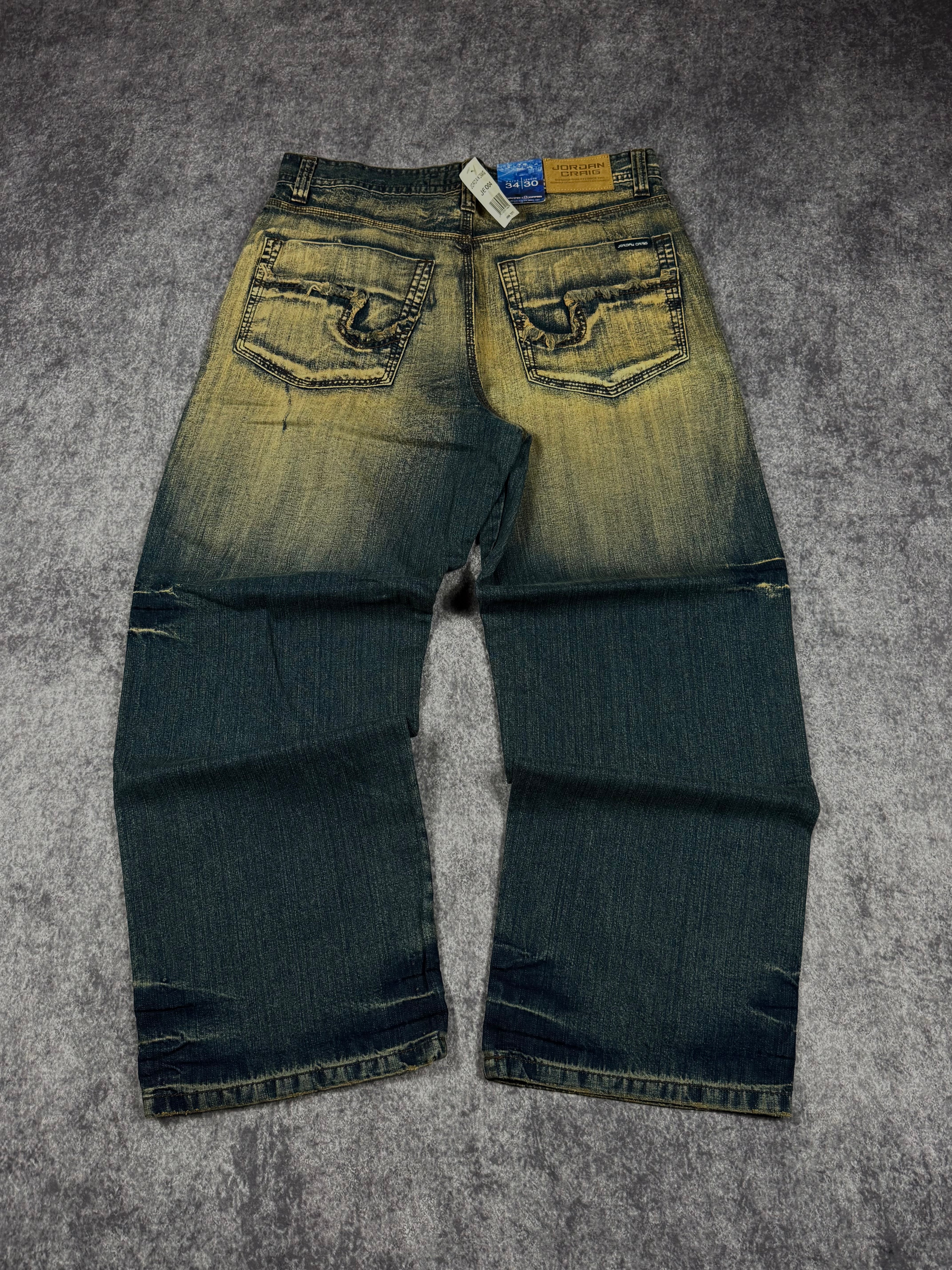 (rare) deadstock 2000s jordan craig jeans (34x30)