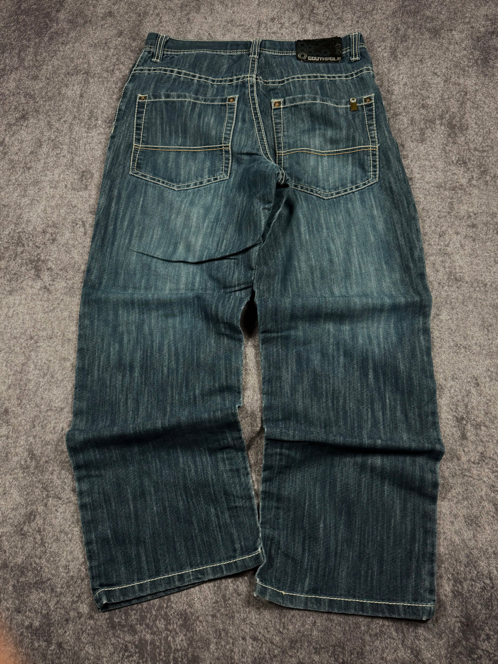 2000s southpole brown tan jeans (34x30)