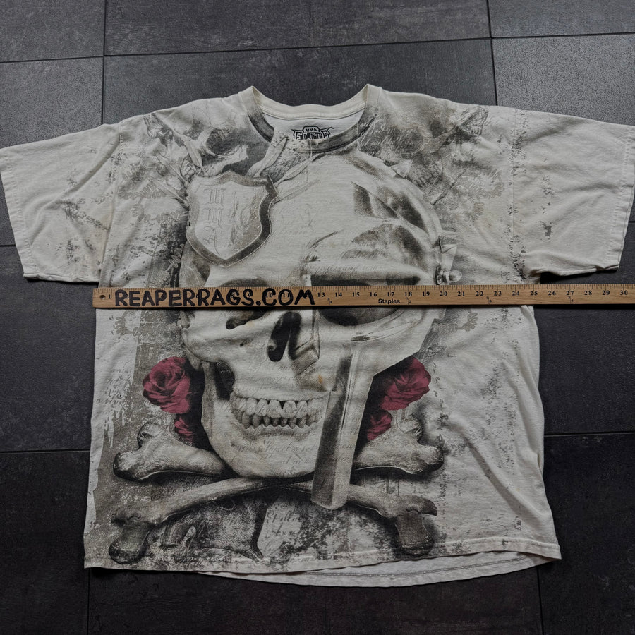 (rare) 2000s mma elite shirt (XXL)