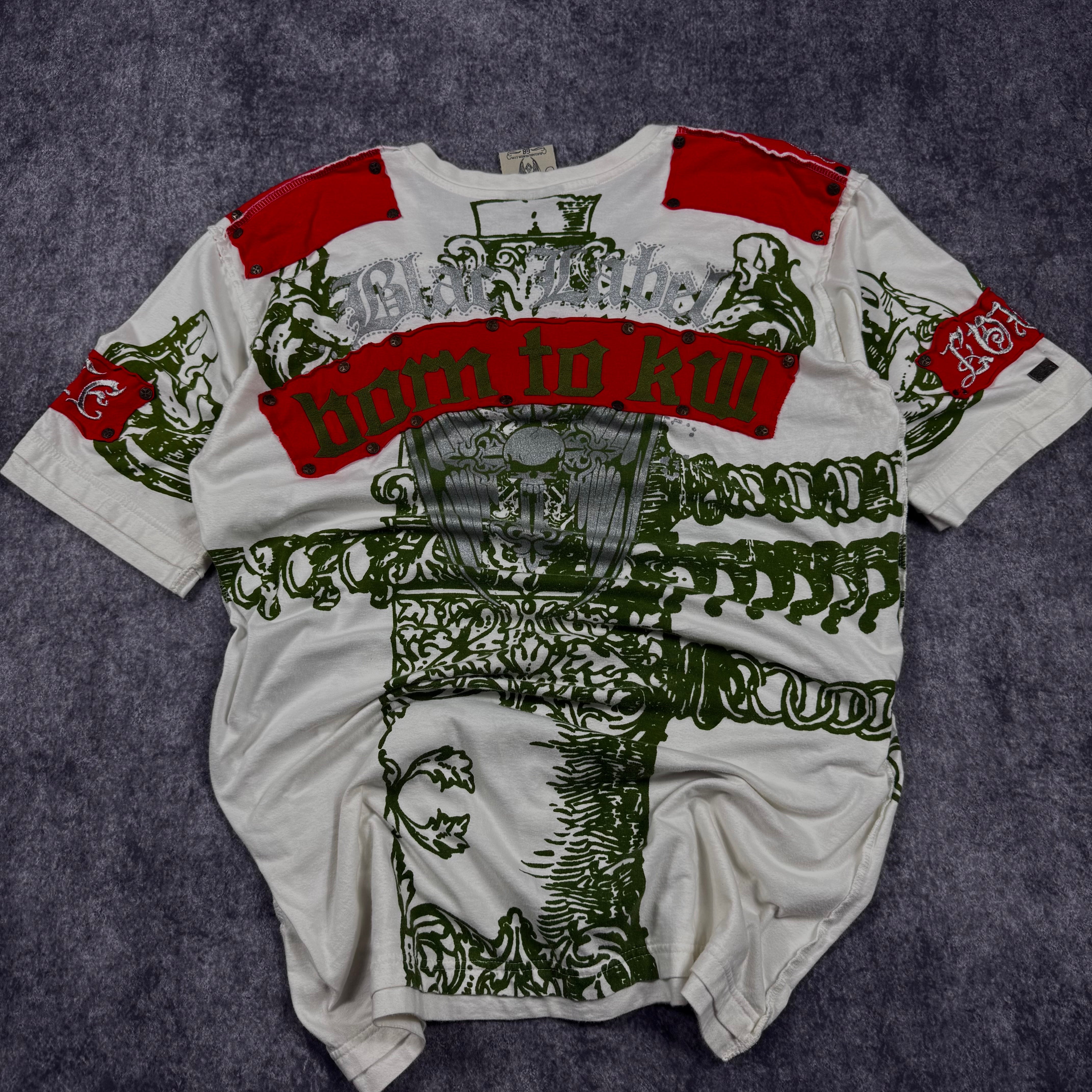 (rare) 2000s blac label studded shirt (L)