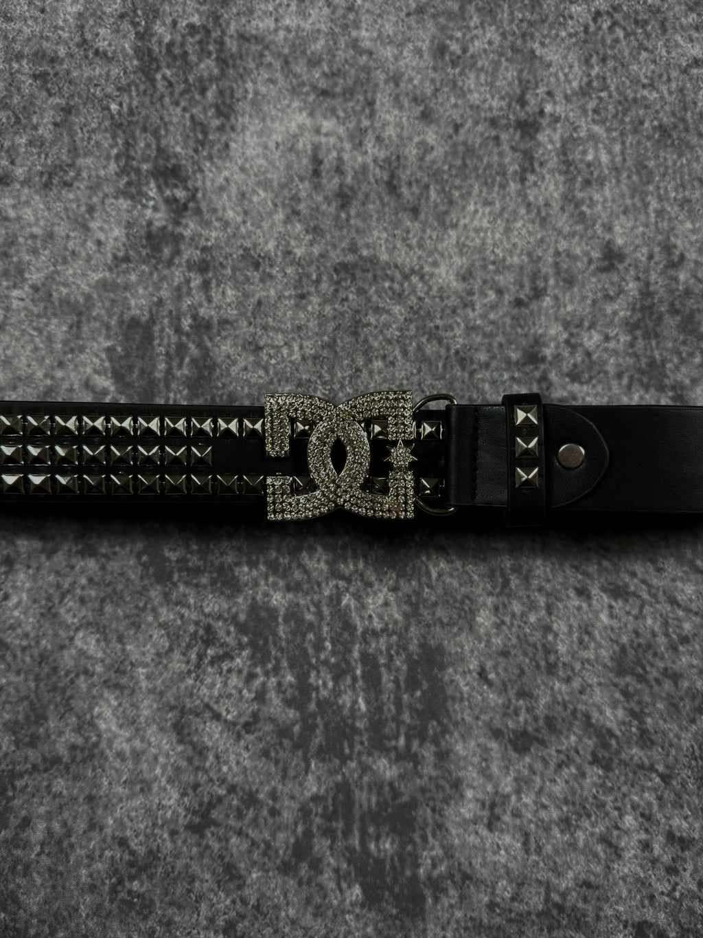 Rhinestone DC Studded Belt (belt included)