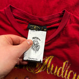 2000s Christian Audigier Rhinestone Shirt (S)