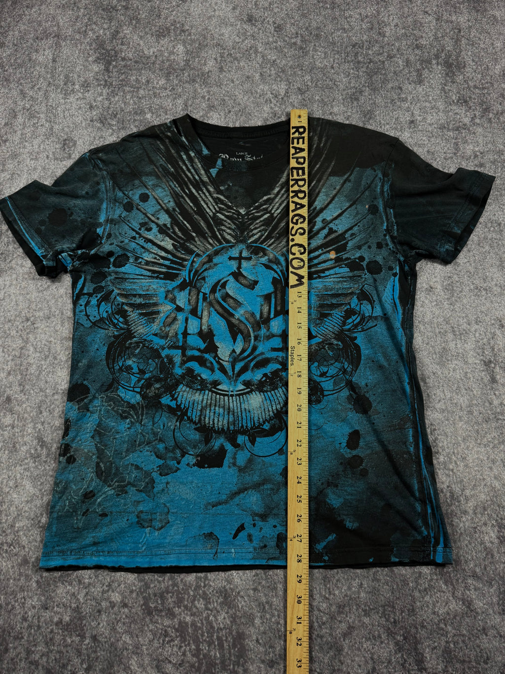 (rare) 2000s raw state shirt (L)