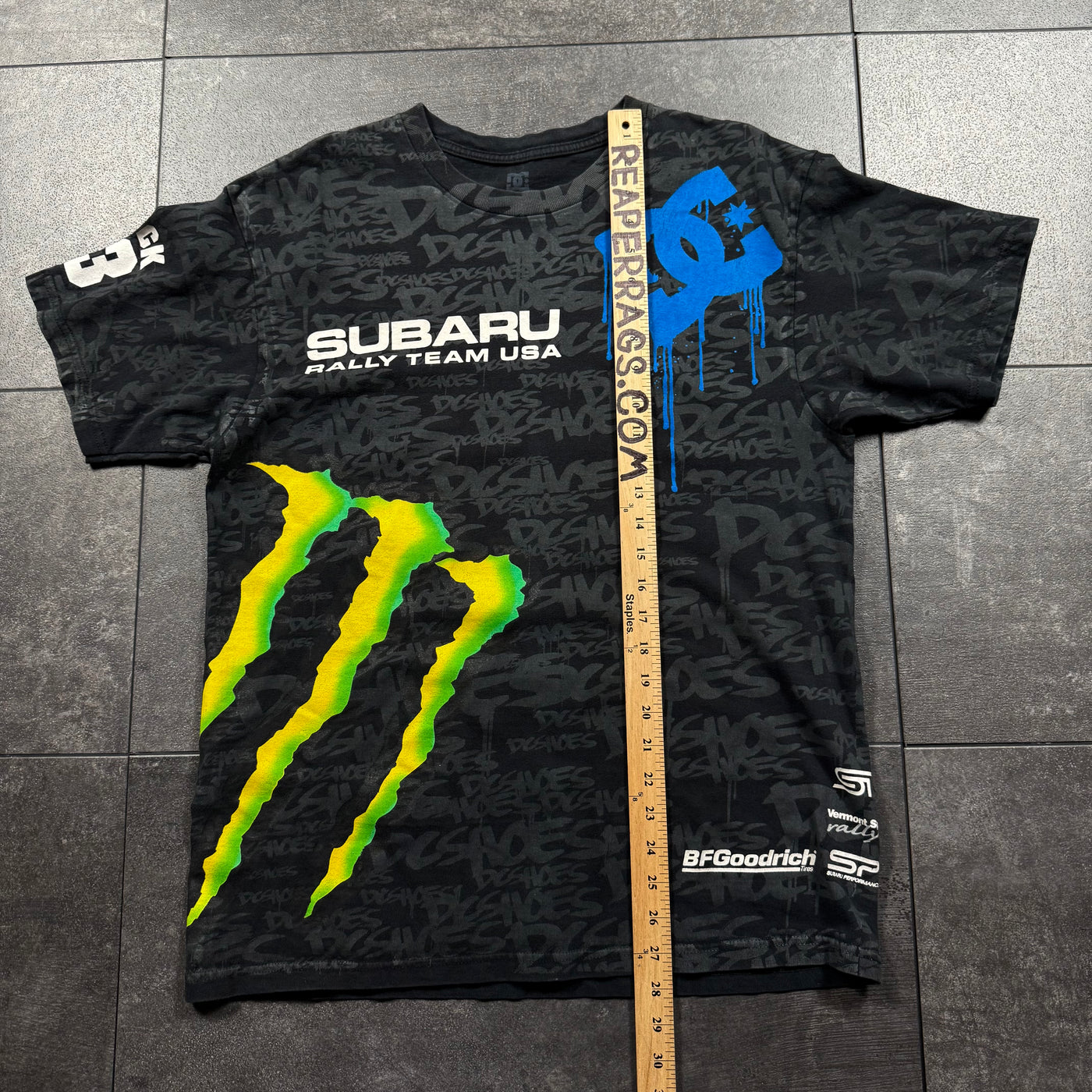 (rare) 2000s Ken Block x DC Shoes x Monster Energy Shirt (L)