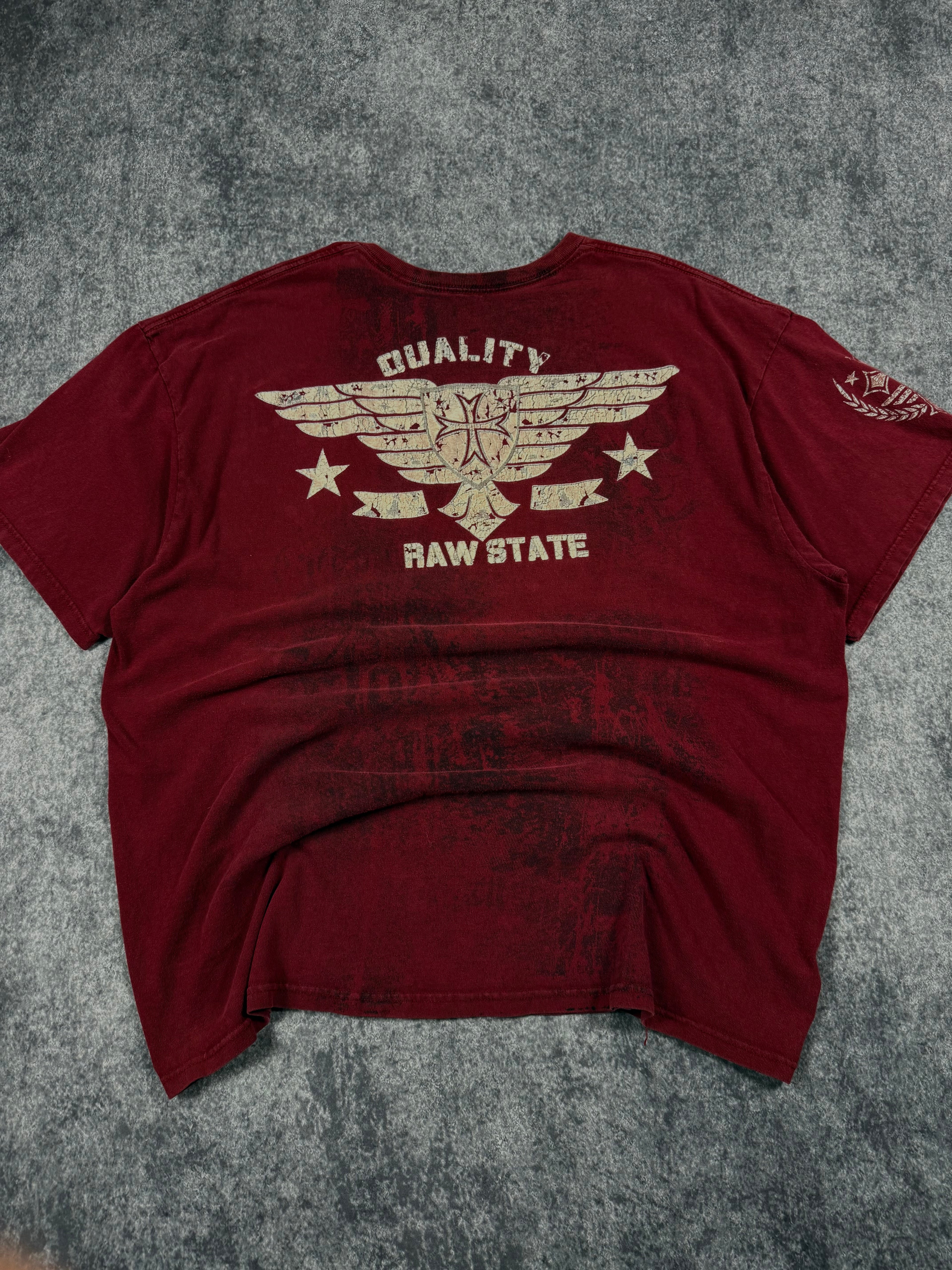 2000s raw state shirt (xxl)