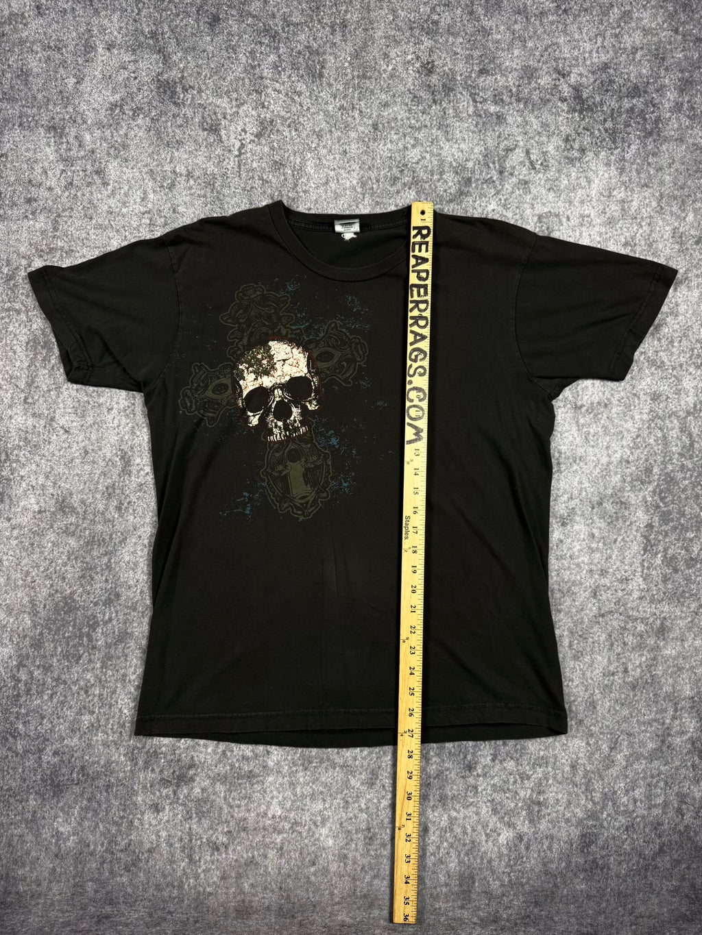 2000S SKULL SHIRT (L)