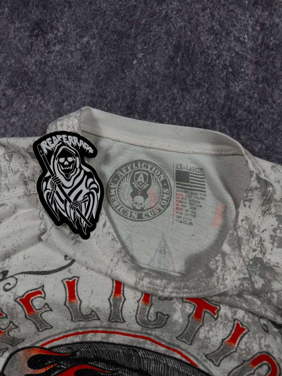 2000s affliction shirt (XXL)