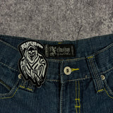 (rare) 2000s southpole exclusive black tab jeans (30x30)