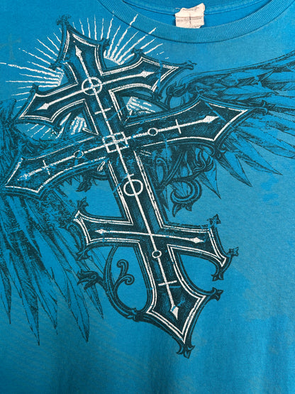 Wings & Cross Tshirt (XXXL)