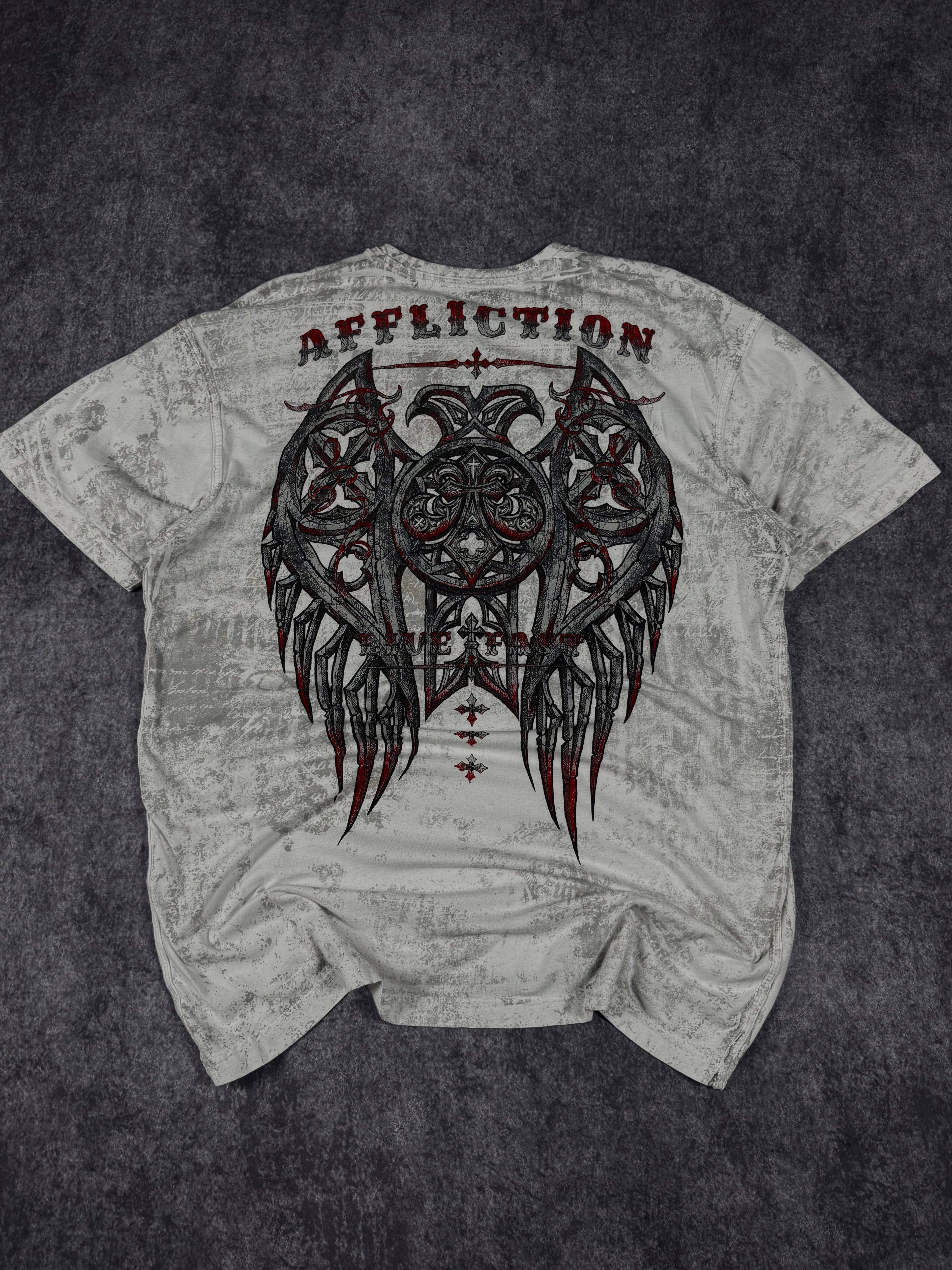 (rare) 2000s affliction shirt (XXL)