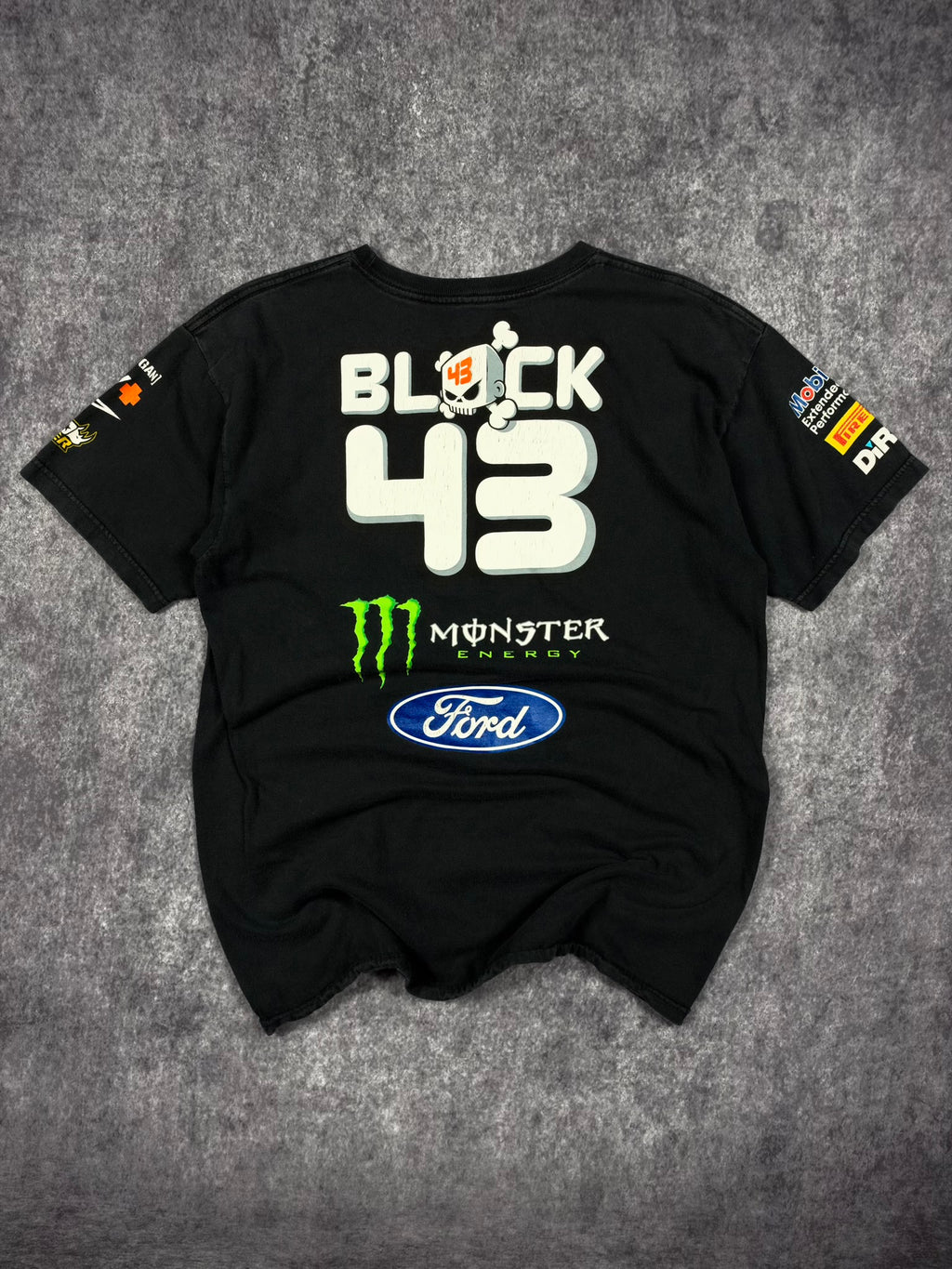 (GRAIL) 2000s DC SHOES X MONSTER ENERGY X KEN BLOCK SHIRT (M)