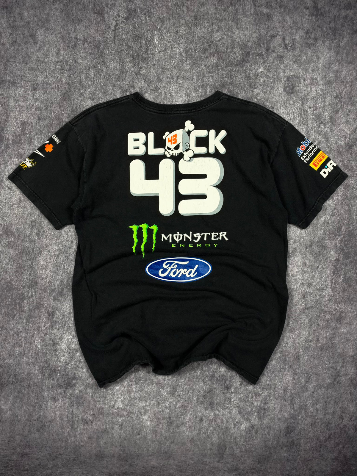 (GRAIL) 2000s DC SHOES X MONSTER ENERGY X KEN BLOCK SHIRT (M)