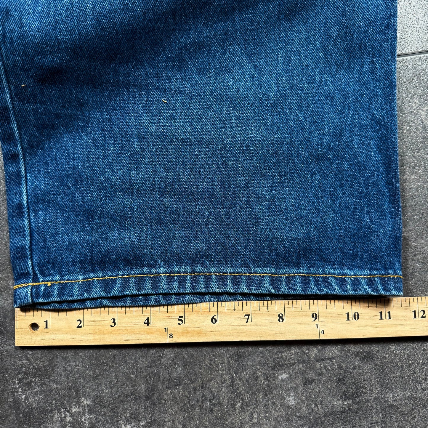 Y2K Deadstock JNCO Style Flip Flop Baggy Wide Leg Jeans (36x32)