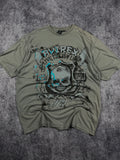 (rare) 2000s avirex chrome shirt (XL)