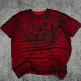 (rare) 2000s affliction x crusher shirt (XL)