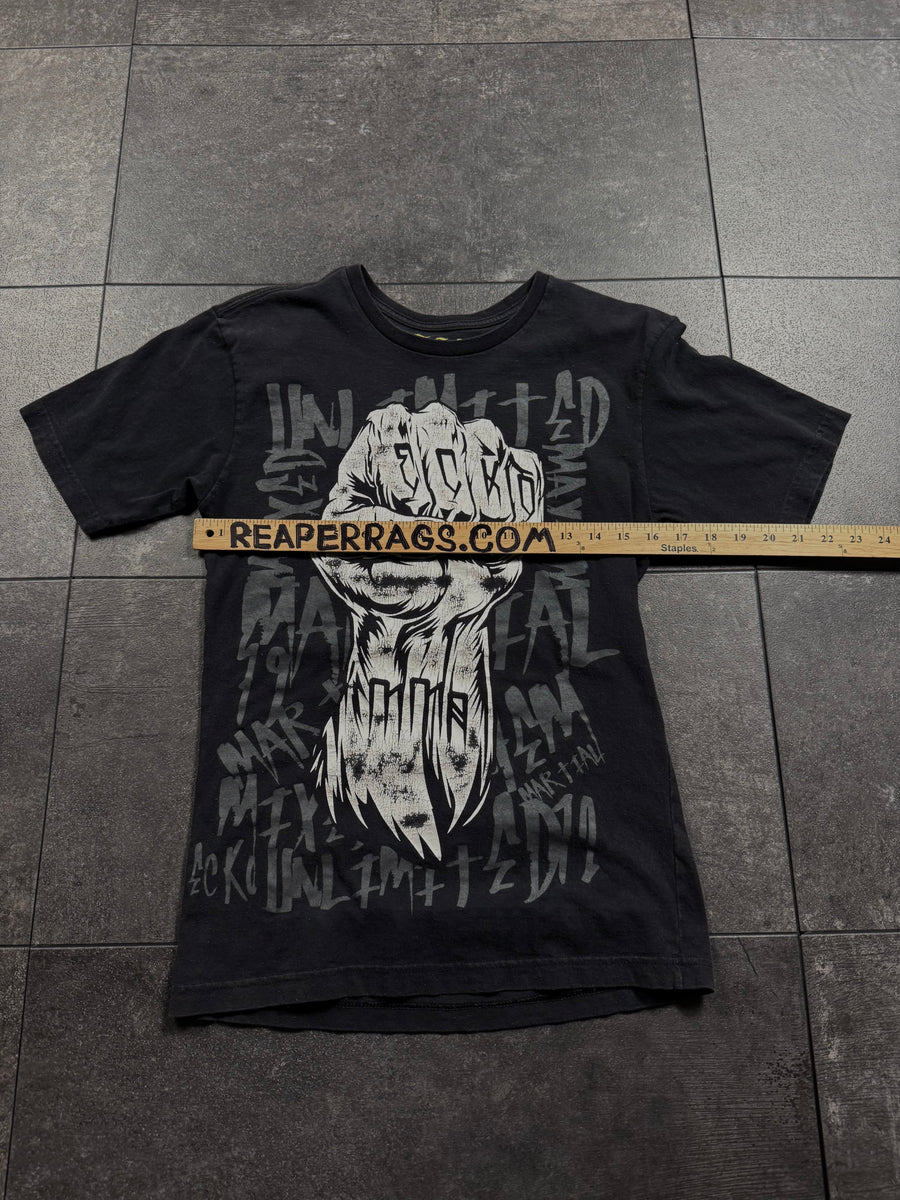 2000s ecko unltd x mma elite shirt (xxs)