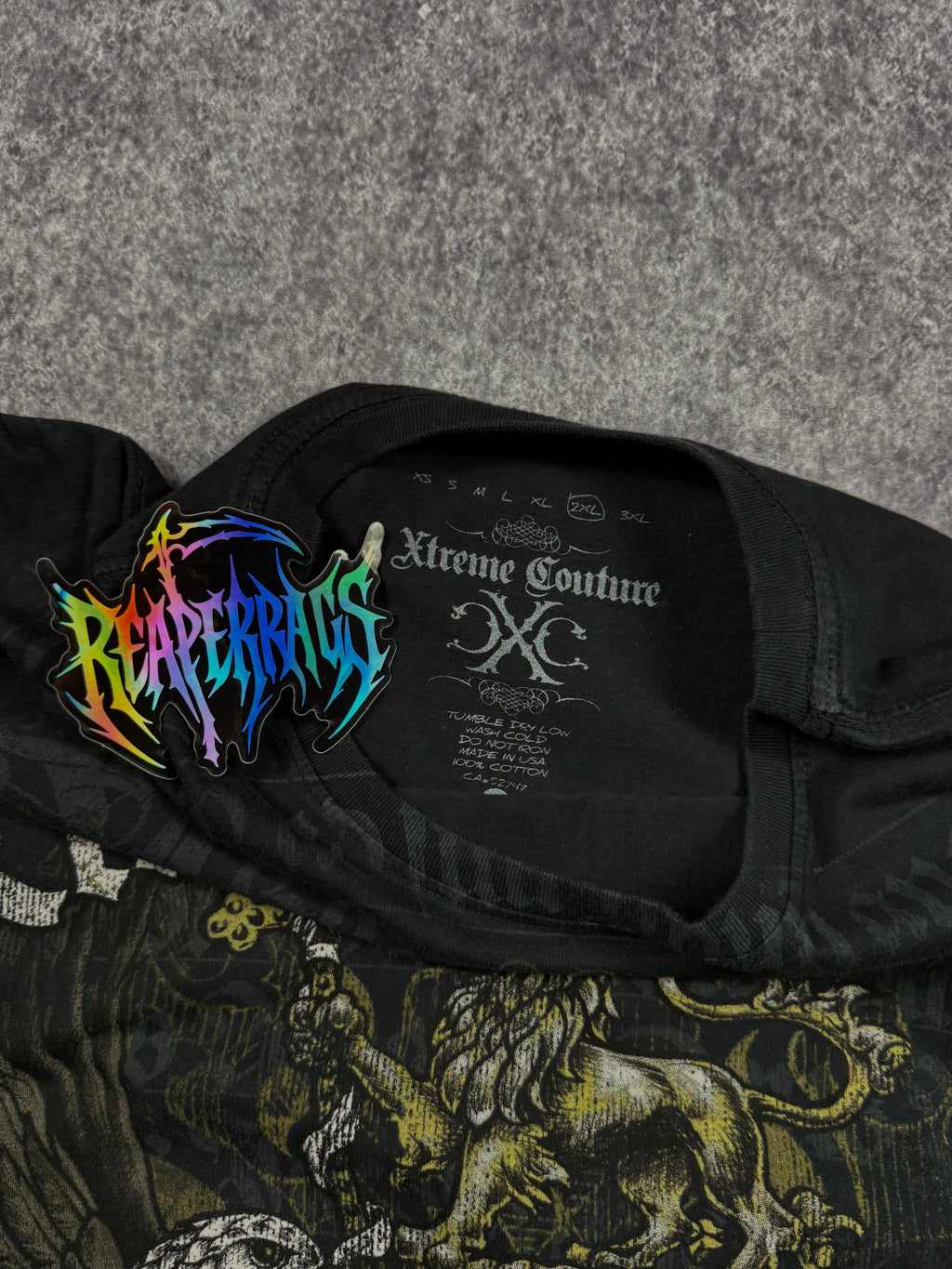 2000s xtreme couture shirt (XL)