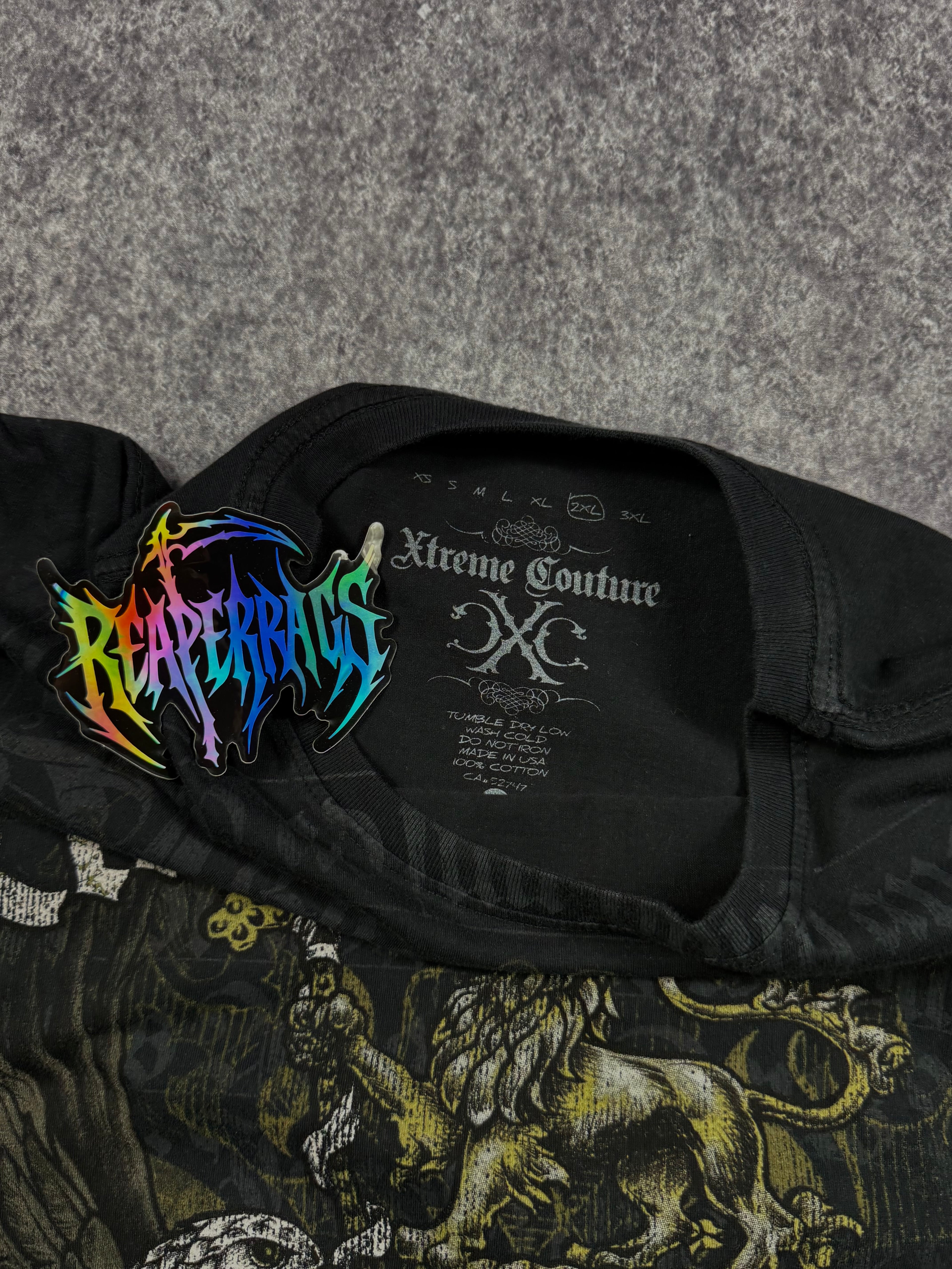 2000s xtreme couture shirt (XL)