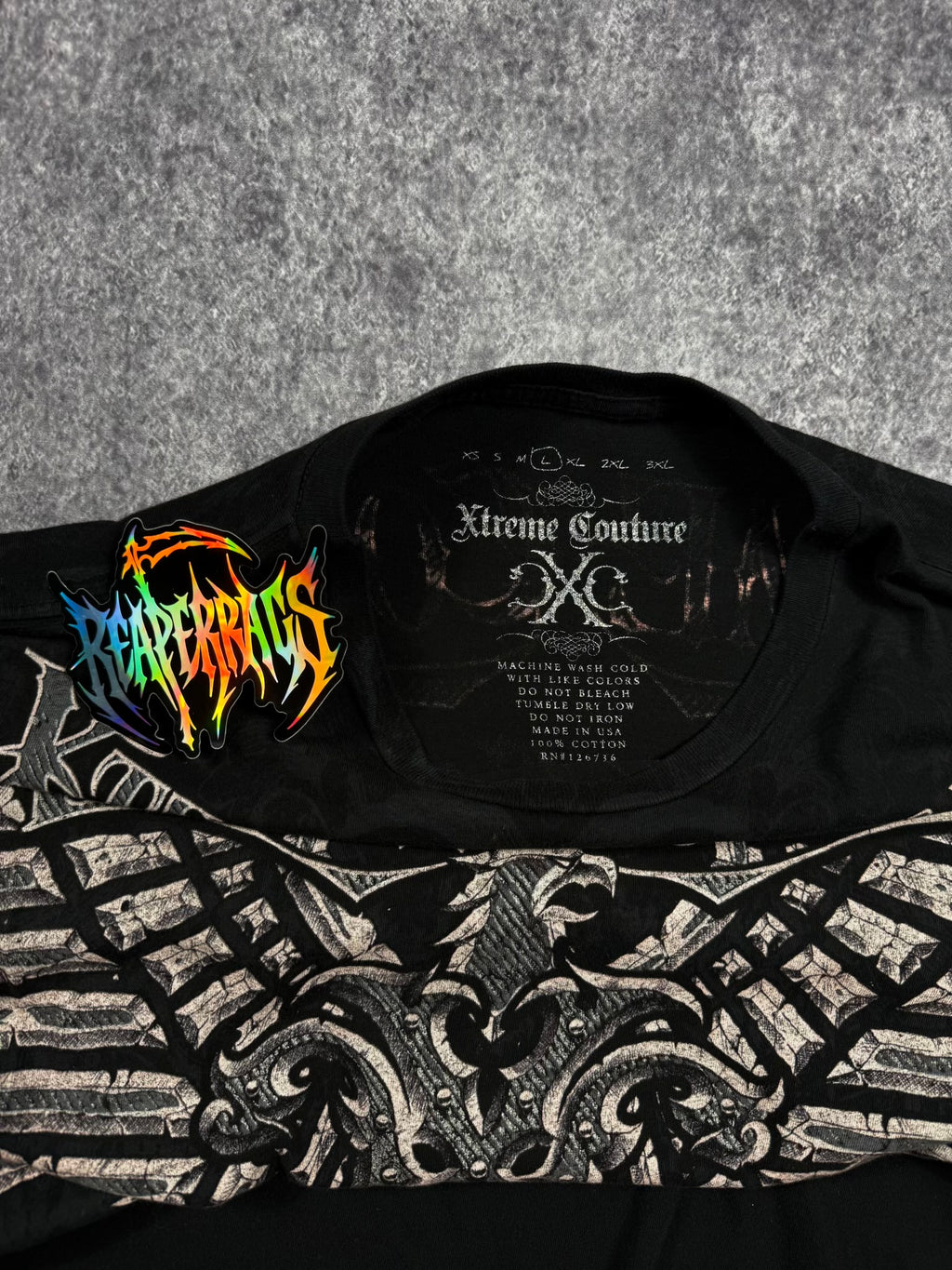 (RARE) 2000S XTREME COUTURE SHIRT (M)
