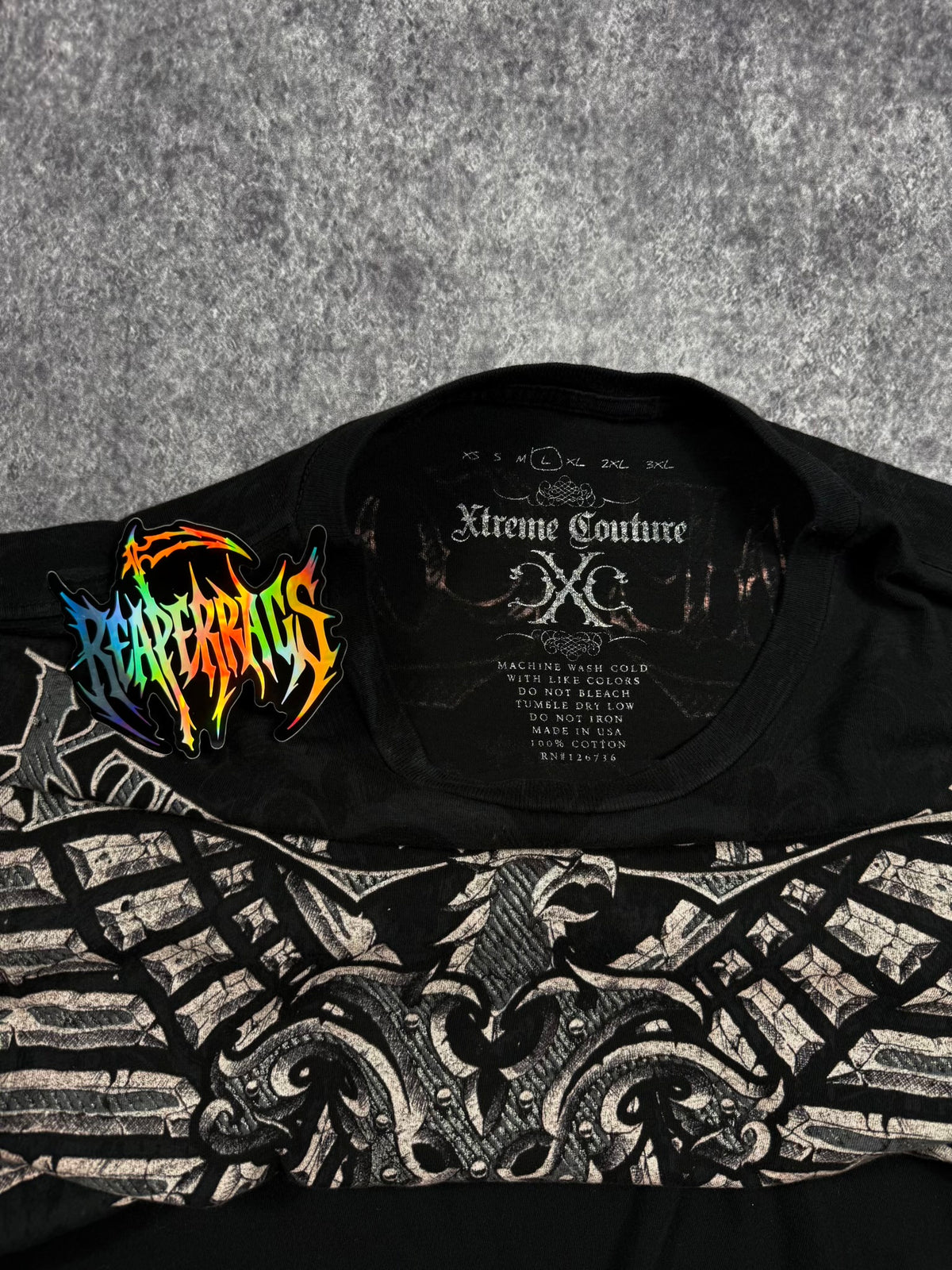 (RARE) 2000S XTREME COUTURE SHIRT (M)