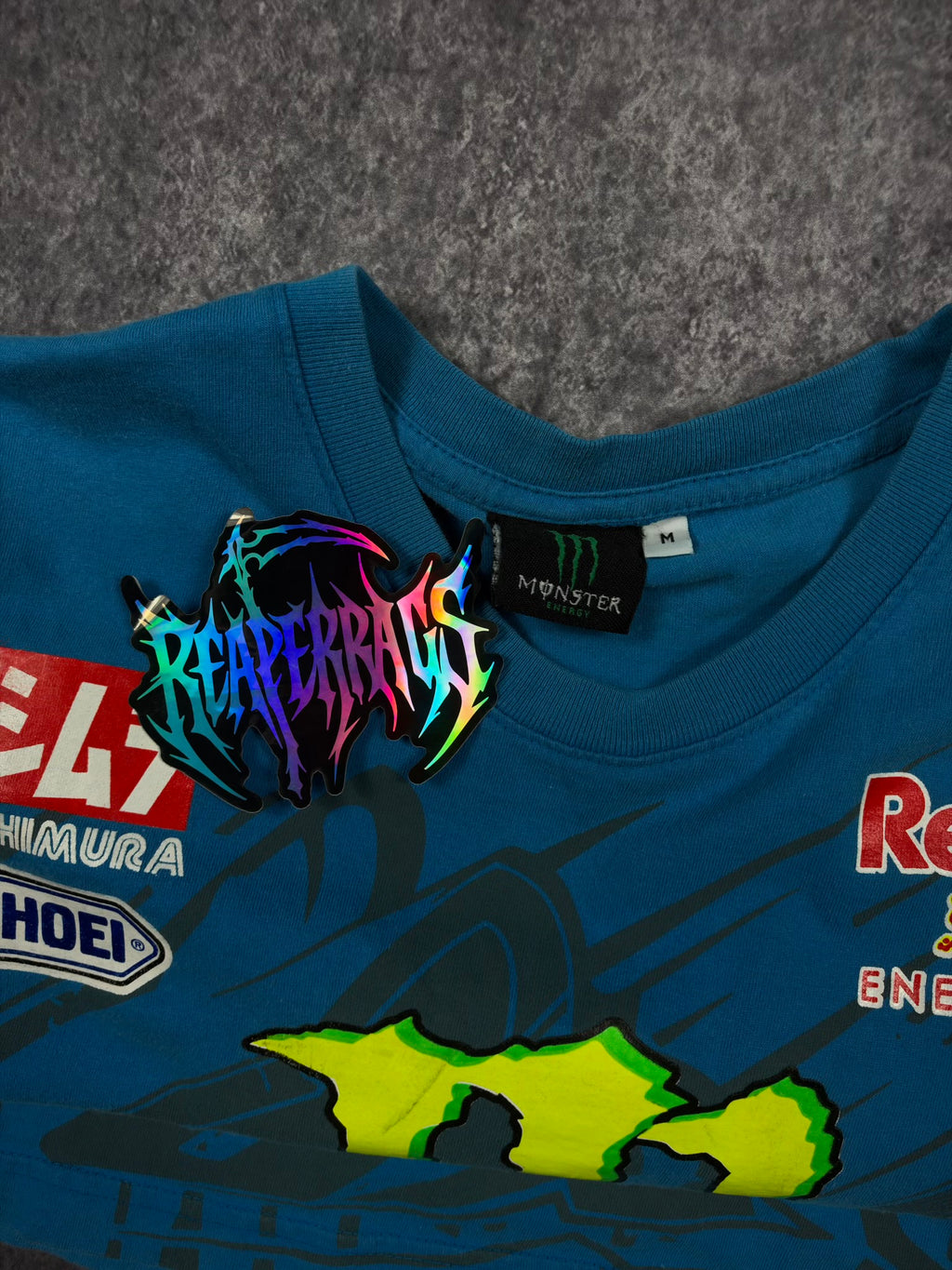(GRAIL) 2000s MONSTER ENERGY x KEN BLOCK SHIRT (S)