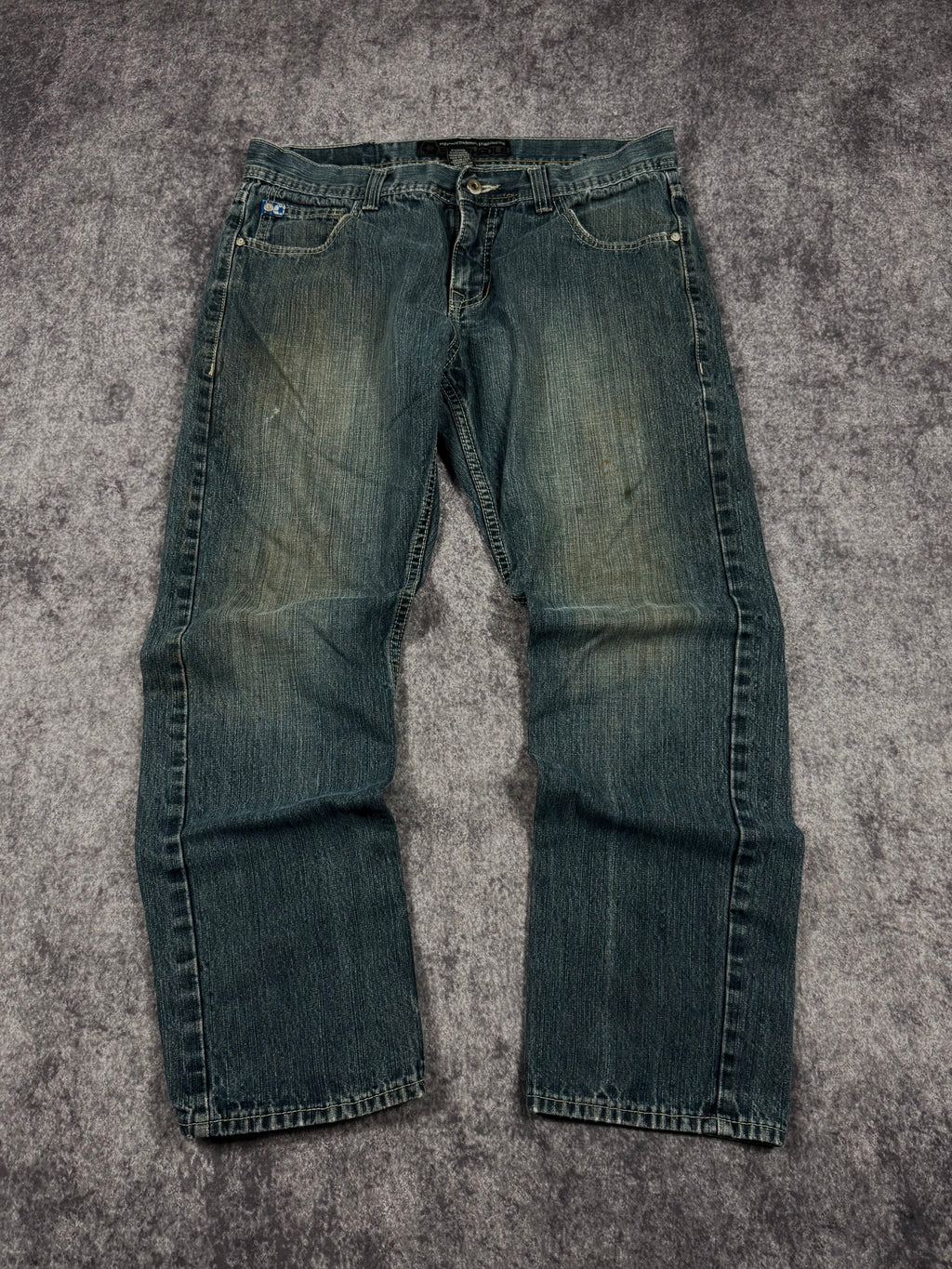 2000s southpole blue tab jeans (34x28)