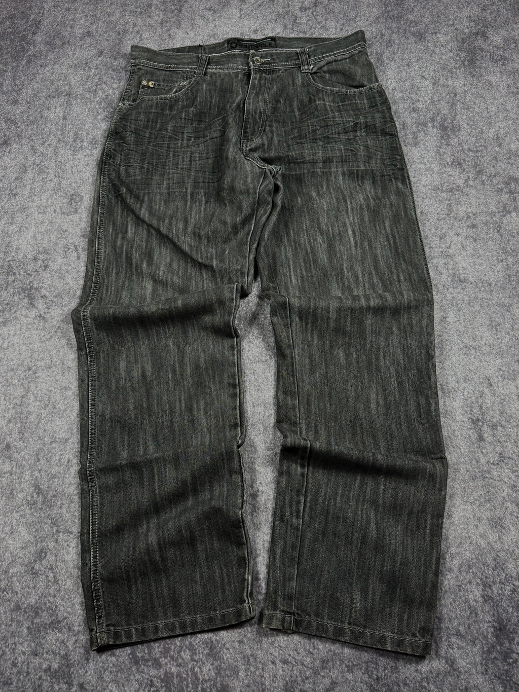 (rare) 2000s southpole brown tab jeans (36x32)