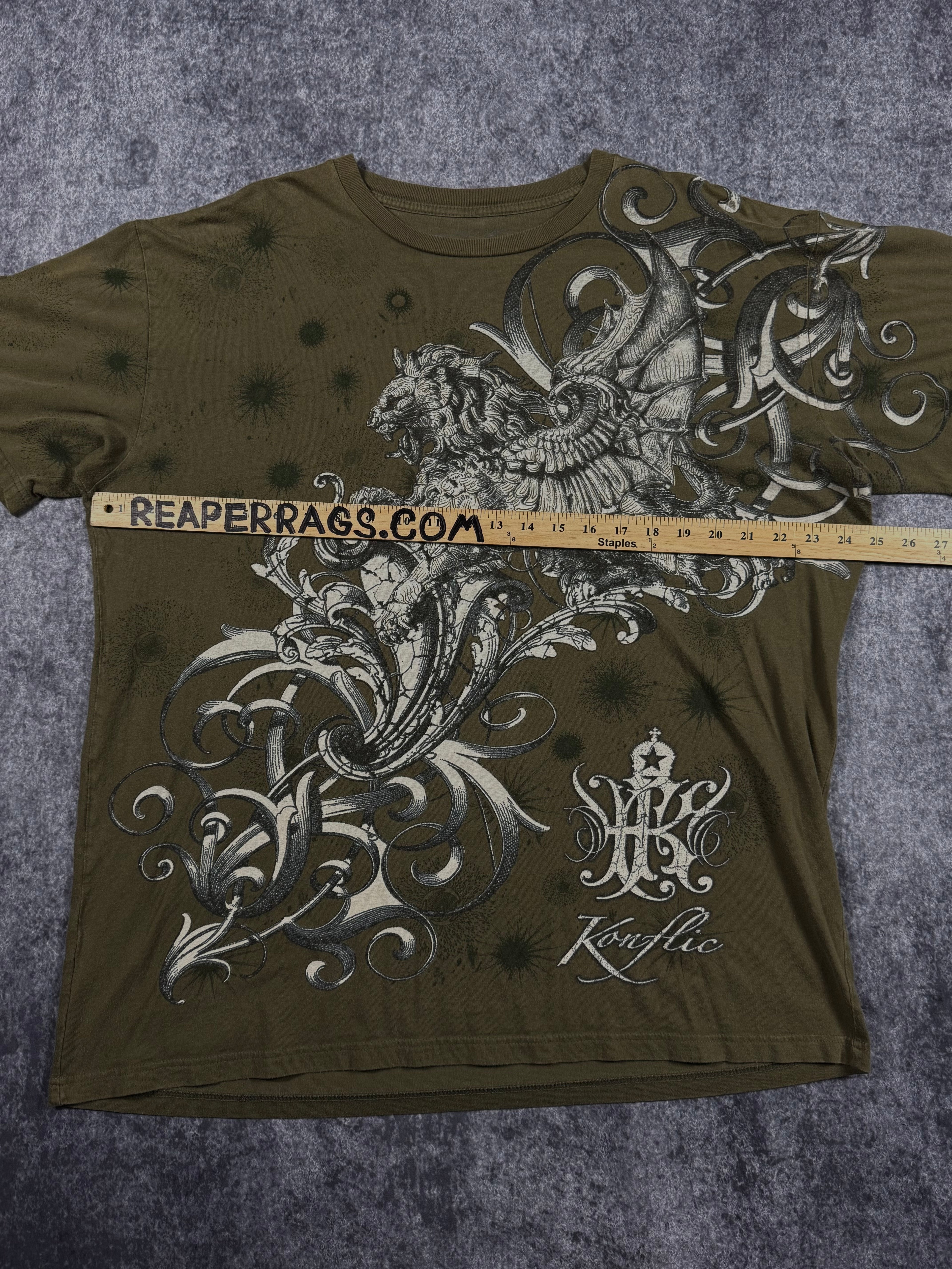 2000s konflic shirt (XXL)