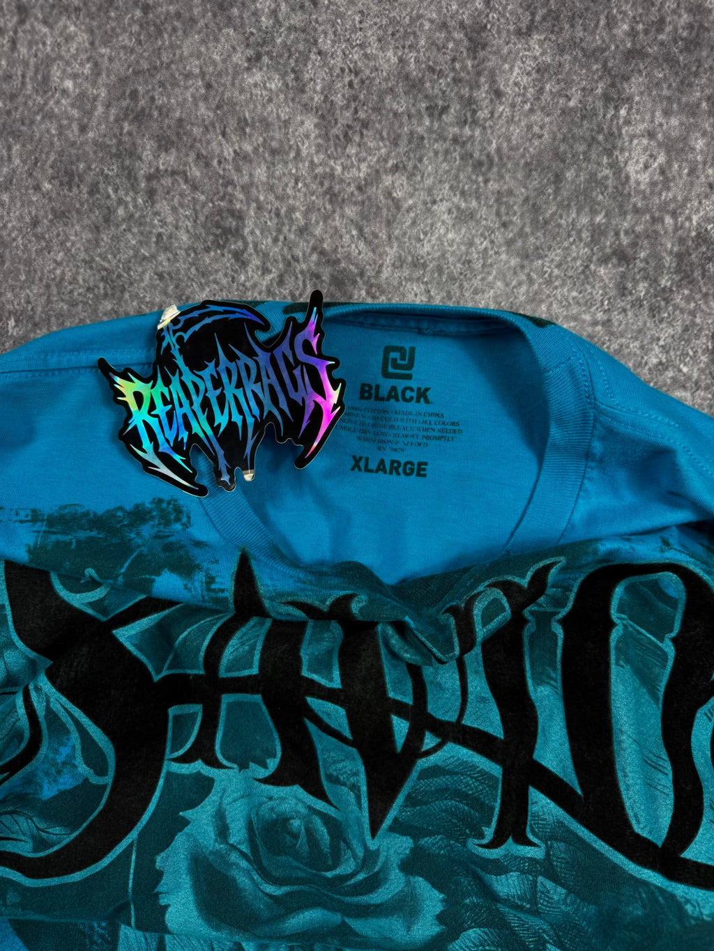 (RARE) 2000S SAVIOR SHIRT (XL)