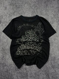 (rare) 2000s tapout x black shirt (S)