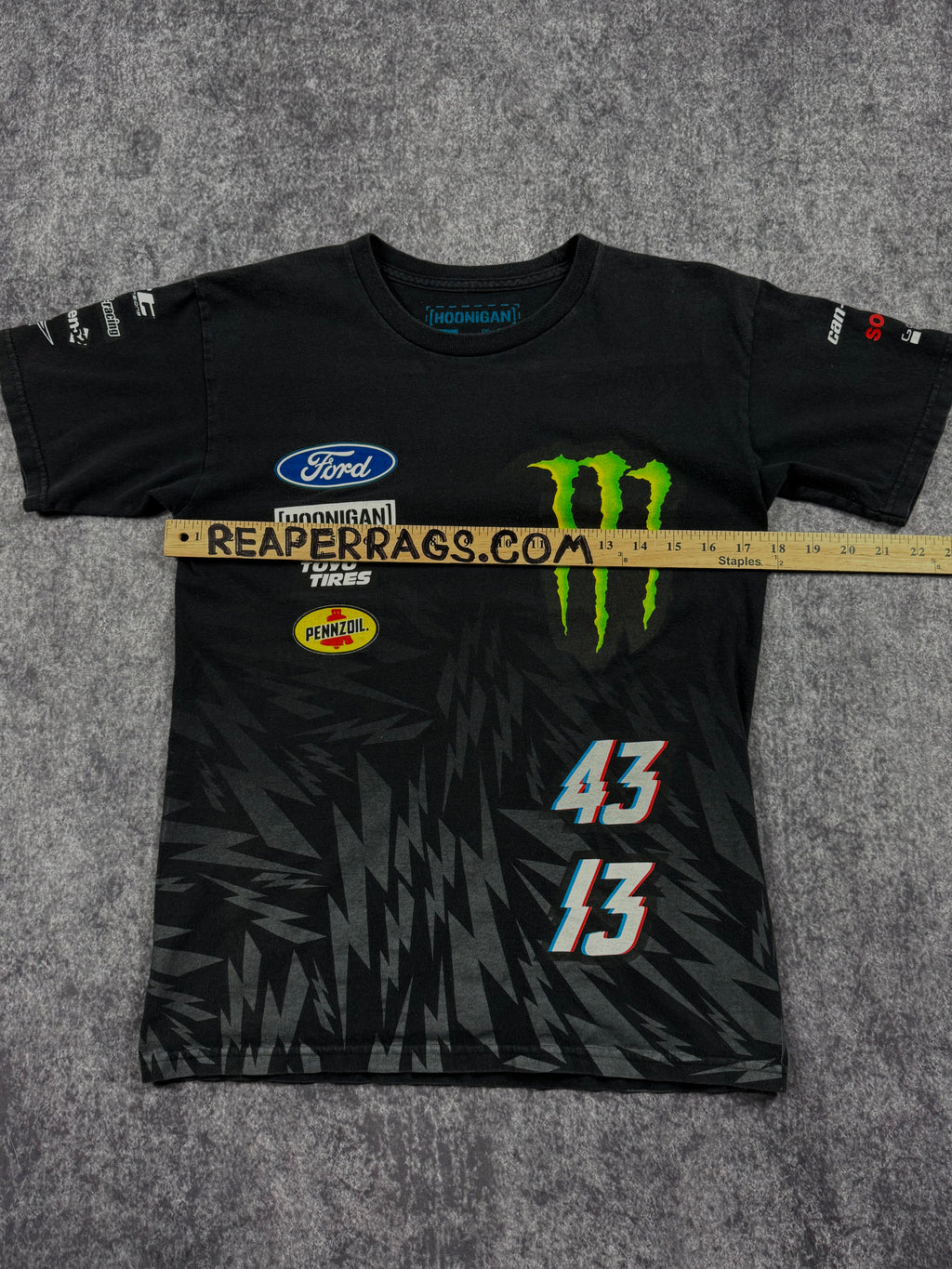 (rare) 2000s Hoonigan x Monster Energy Shirt (S)