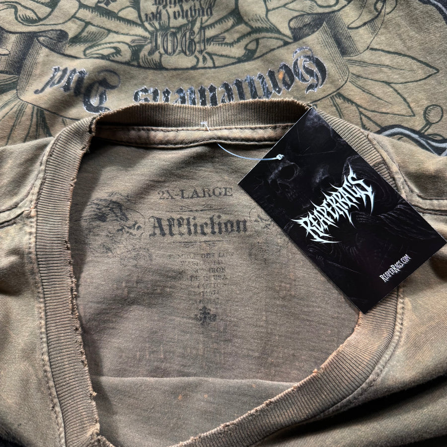 (rare) 2000s Affliction Shirt (XL)