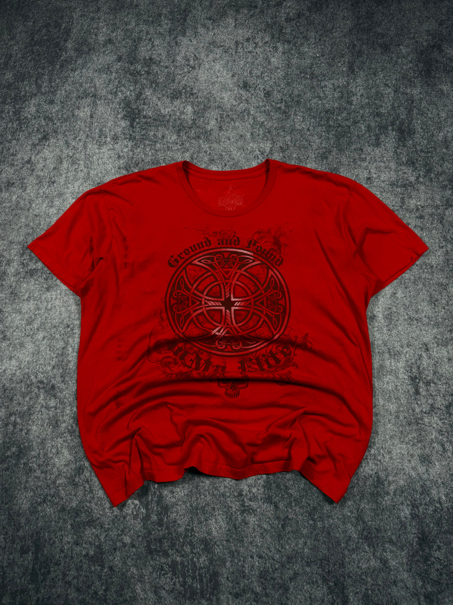 (rare) 2000s mma elite shirt (XL)