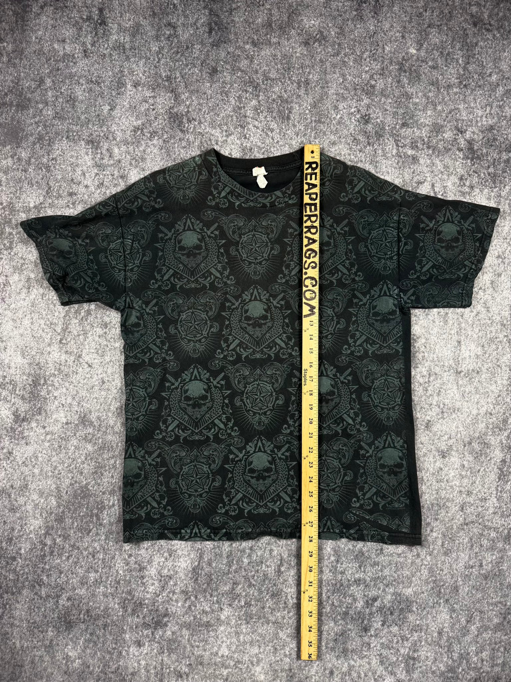 2000S SKULL SHIRT (L)