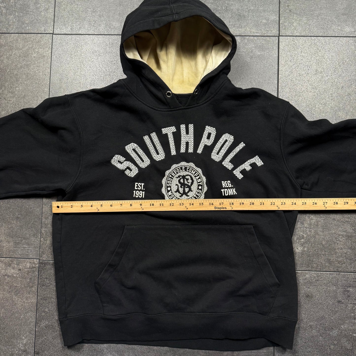 Y2K Southpole Pullover Hoodie (L)