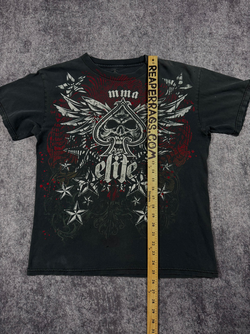 (rare) 2000s mma elite shirt (M)