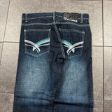 2000s Southpole Embroidered Jeans (32x30)