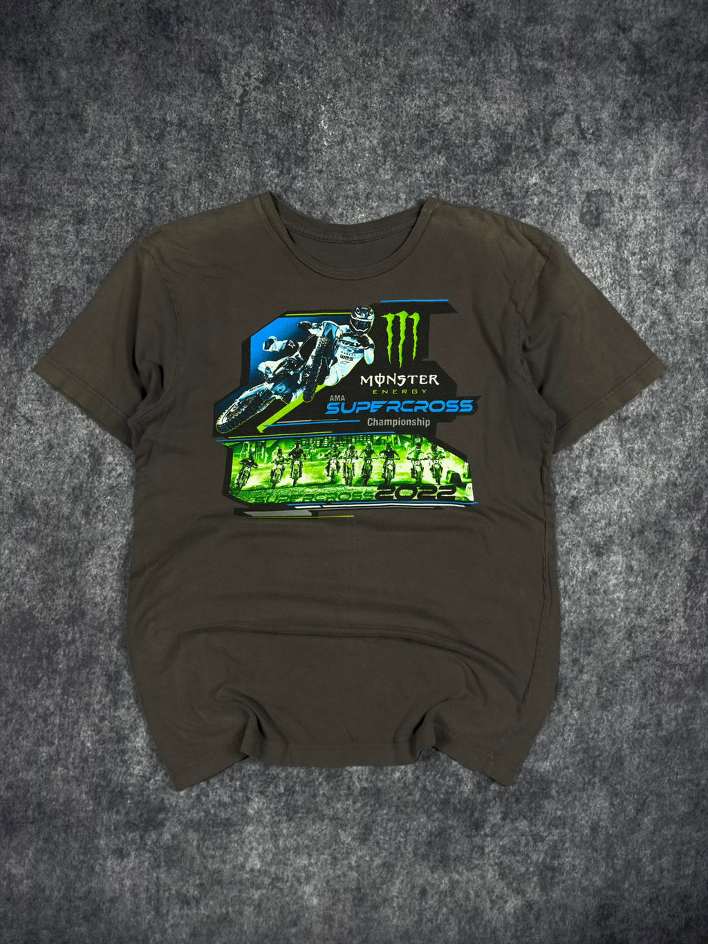 2000s MONSTER ENERGY x SUPERCROSS SHIRT (S)