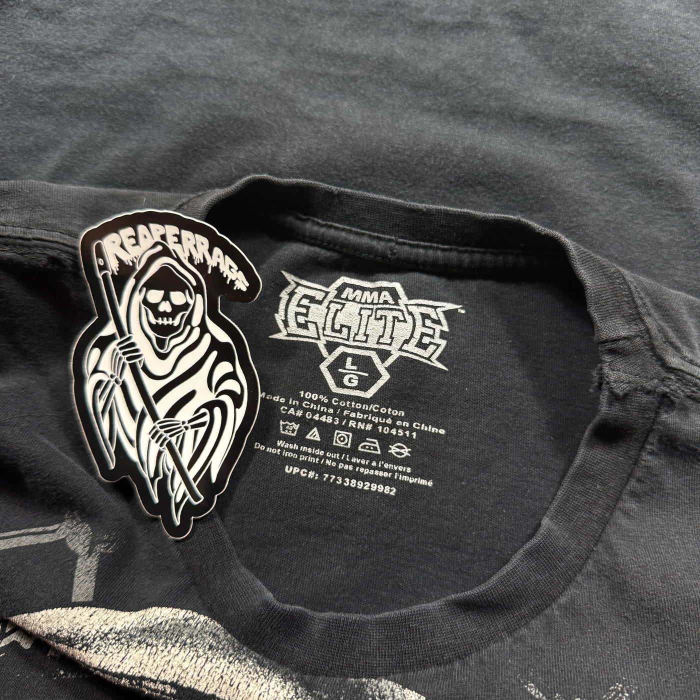 (rare) 2000s MMA Elite Shirt (L)