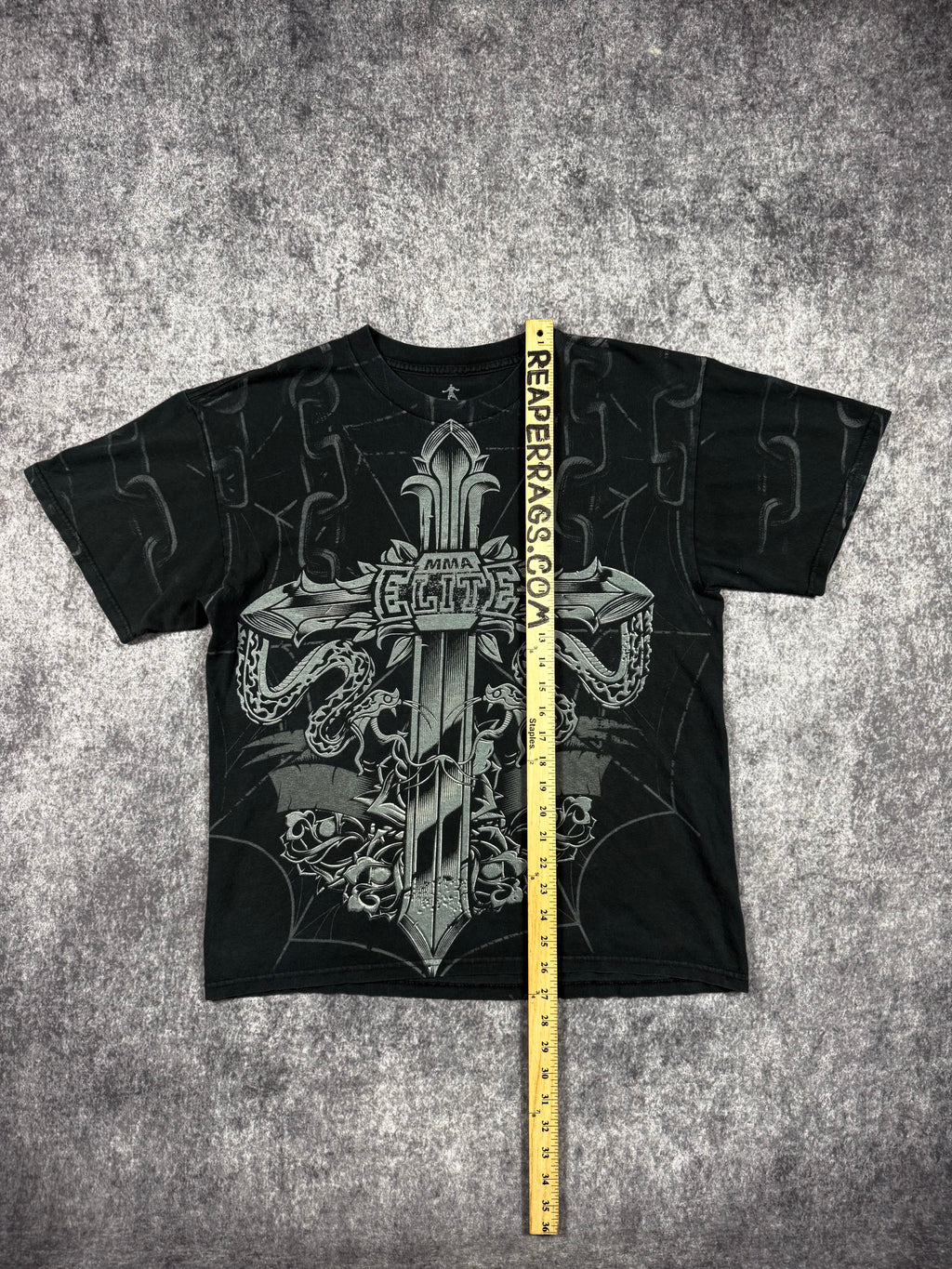 (RARE) 2000S MMA ELITE SHIRT (L)