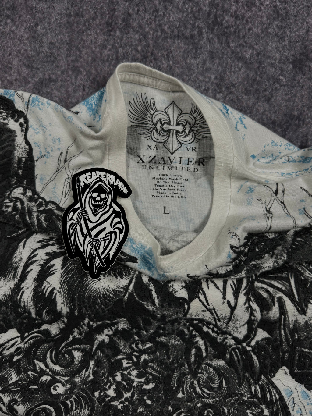 (rare) 2000s xzavier shirt (L)