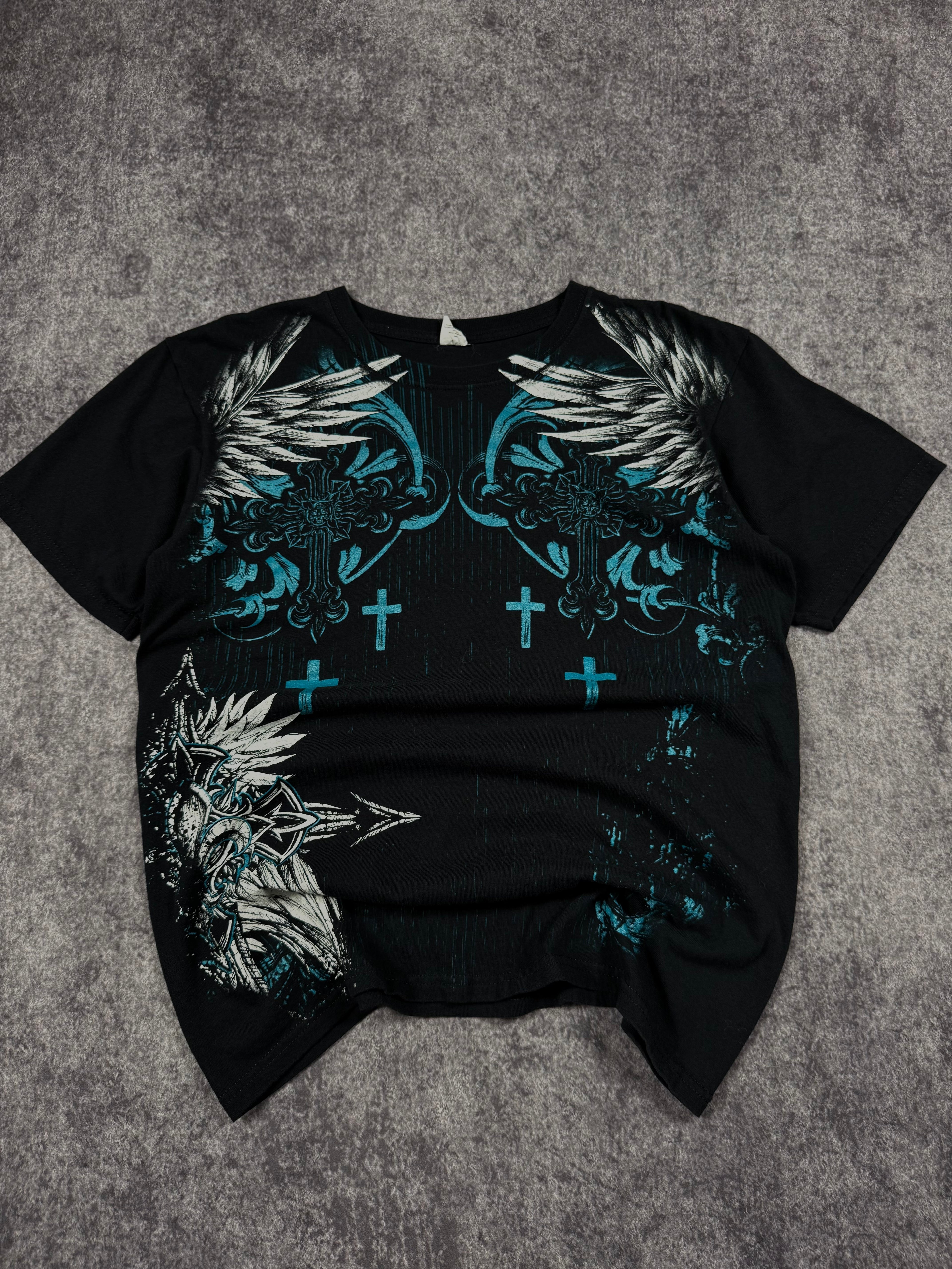 (rare) 2000s hybrid shirt (M)