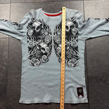 (rare) 2000s Affliction x Paul Jeffries Thermal (M)