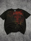 (rare) 2000s sinister chrome shirt (XL)