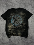 (rare) 2000s affliction chrome shirt (S)