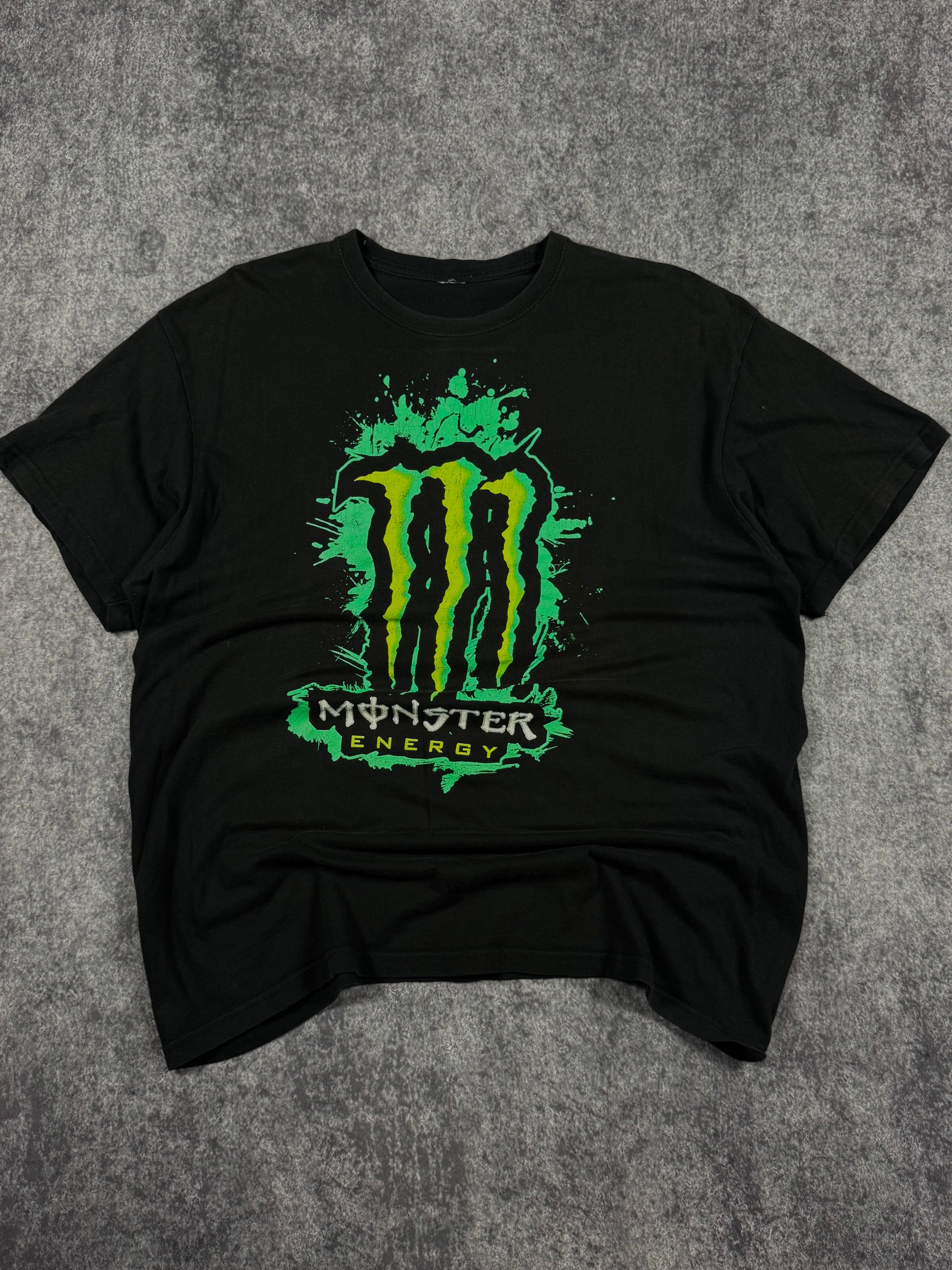 (rare) 2000s monster energy shirt (L)